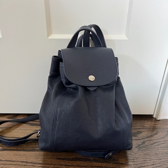 Longchamp Le Pilage Cuir mini backpack 100% leather main image 7